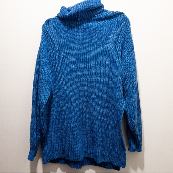 Free People Eleven Turtleneck Tunic Knit Sweater - Picture 8 of 8